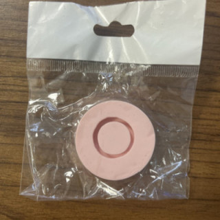 Minik pembe yuvarlak silikon kalıp