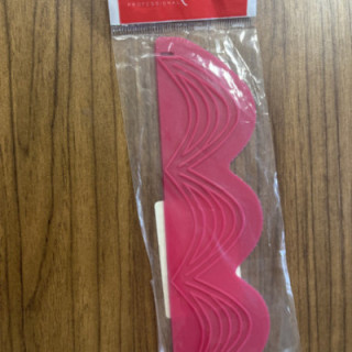 Pasta kenar şekillendirici silikon kalıp