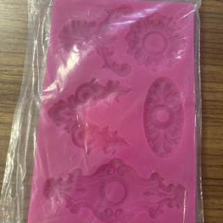 Pembe oyma desen silikon kalıp