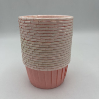 Pembe renk muffın kalıp çap:8 Adet:20