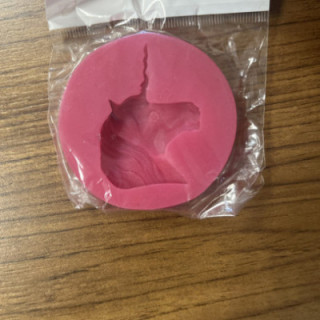 Pembe tek Unicorn silikon kalıp