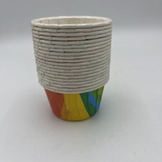 Karışık renkli muffın kalıp çap:7 Adet:20