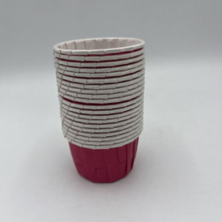 Koyu Pembe renk muffın kalıp çap:6 Adet:20