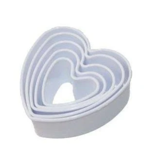 Kalp Modeli Kurabiye Kalıbı