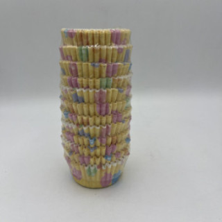 Sarı renkli balonlu cupcake kalıp adet 100lü