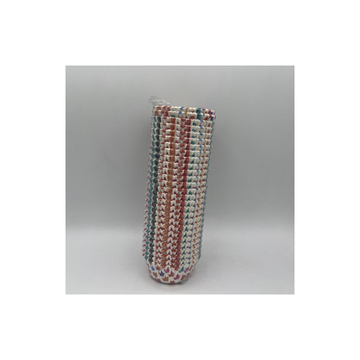 Renkli kalpli cupcake kalıp adet:100