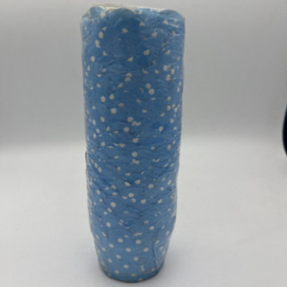 Mavi üzerine beyaz puantiyeli kenarları dalgalı cupcake kalıbı adet:100