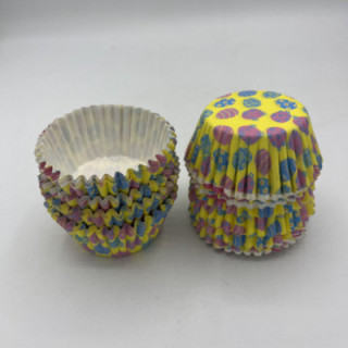 Sarı pembe mavi balonlu cupcake kalıbı adet:20