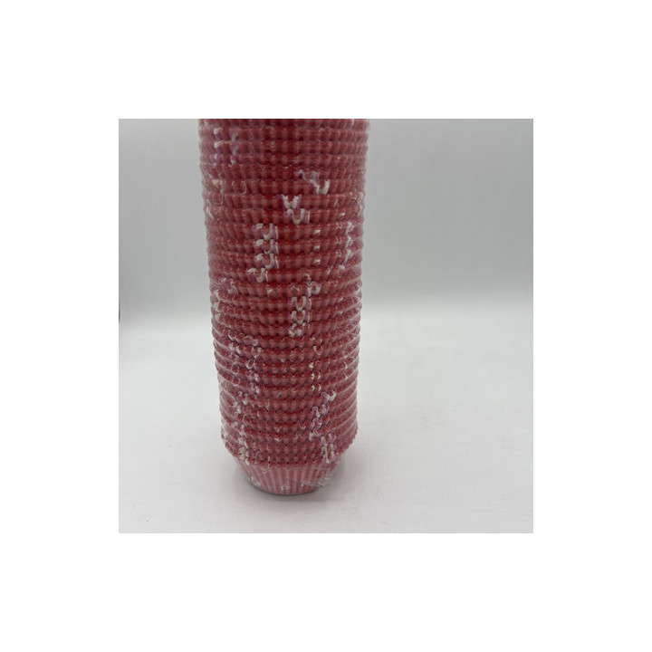 Kırmızı beyaz kalp desenli cupcake kalıbı adet:100