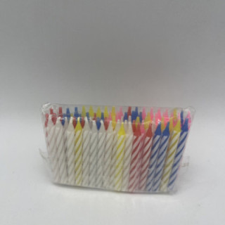 Çok renki asorti mum