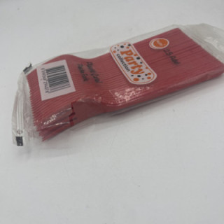 Kırmızı plastik çatal 25li