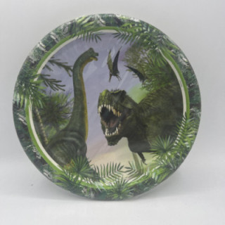 Jurassıc World desen karton tabak 8li paket