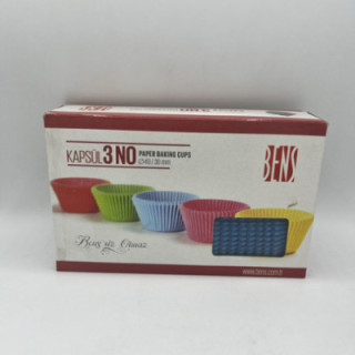 Bens Kapsül Cupcake No:3 Renk:Mavi