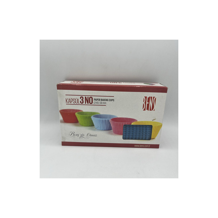 Bens Kapsül Cupcake No:3 Renk:Mavi