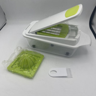 Hiper büyük hazneli şekilli doğrayıcı yeşil beyaz