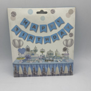 Mavi renk hb day banner