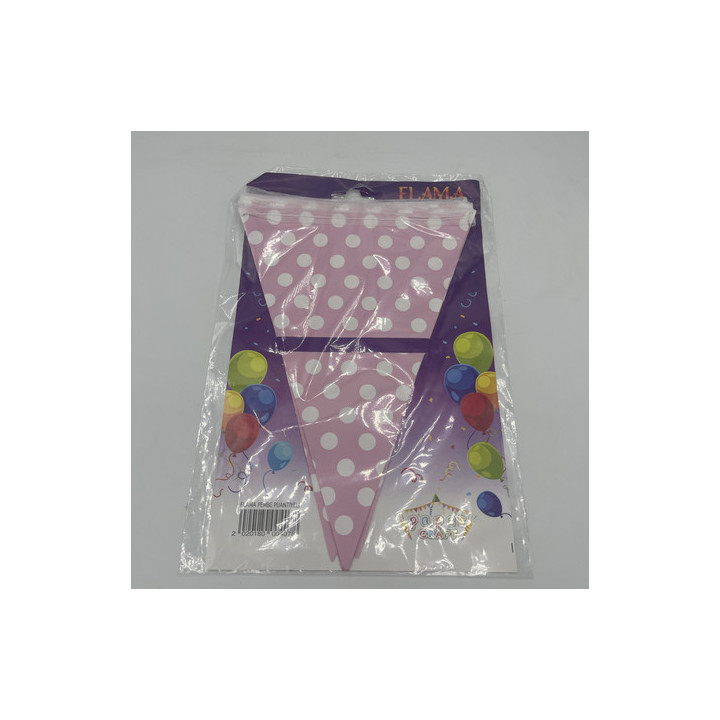 Pembe puantiyeli flama