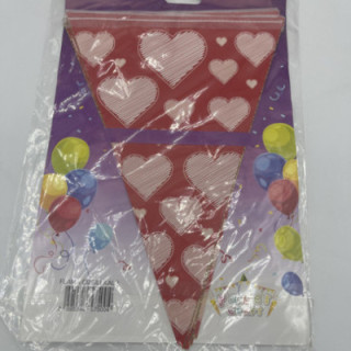 Kırmızı beyaz kapli flama