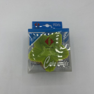 Yıldız silikon 6lı kek kalıp çok renkli