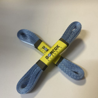 10 MM kalınlık saten mavi kurdale 10 M