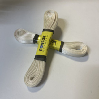 Krem renk 10mm saten kurdale 10 mt