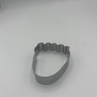 Ayak şeklinde metal kurabiye kalıbı