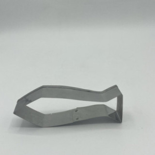 Kıravat şeklinde metal kurabiye kalıbı