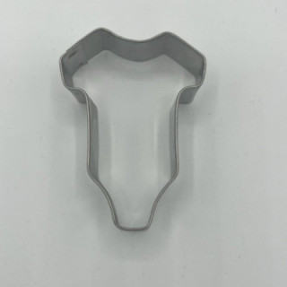 Zıbın şeklinde metal kurabiye kalıbı