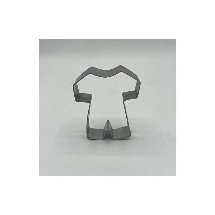 Kıyafet şeklinde metal kurabiye kalıbı