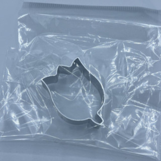 Lale şeklinde alüminyum kurabiye kalıbı