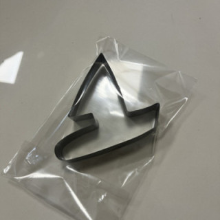 Yelkenli şeklinde metal kurabiye kalıbı