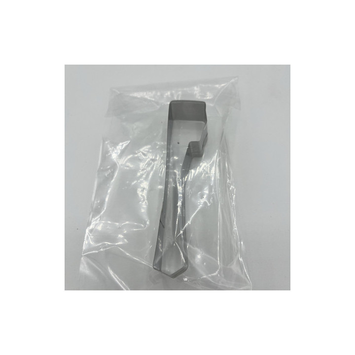 Diş fırçası şeklinde metal kurabiye kalıbı