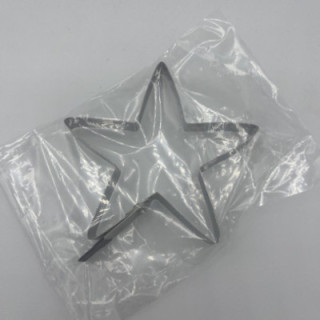 Büyük yıldız şekilli metal kurabiye kalıbı