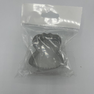 Kısa elbise şekilli metal kurabiye kalıbı