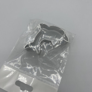 Yunus balığı şekilli alüminyum kurabiye kalıbı