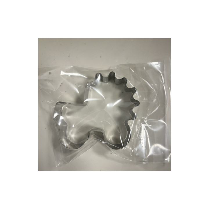 Bebek arabası şeklinde metal kurabiye kalıbı