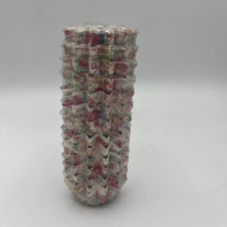 Pembe mavi çiçek mini Cupcake çap:2cm 100lü