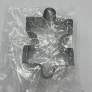 Büyük puzzle şeklinde metal kurabiye kalıbı