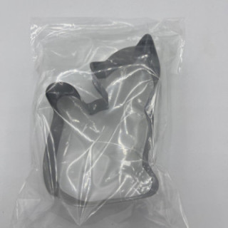 Oturan kedi şekilli metal kurabiye kalıbı