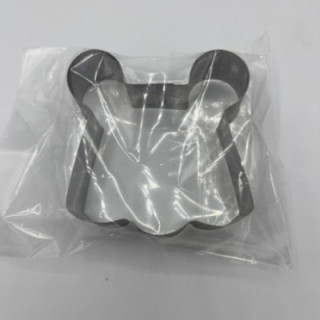 Ayıcık yüzü şekilli metal kurabiye kalıbı