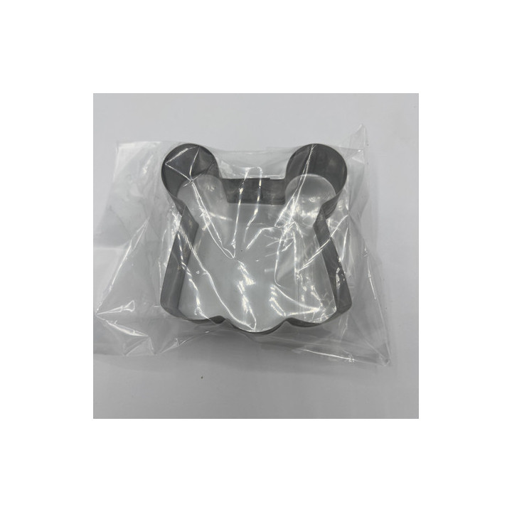 Ayıcık yüzü şekilli metal kurabiye kalıbı