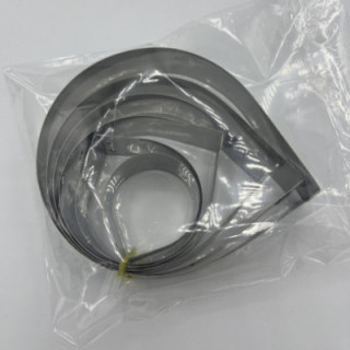 6lı düz damla şekilli metal kurabiye kalıbı