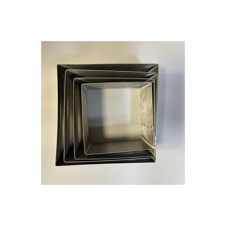 4lü kare pasta kalıp seti