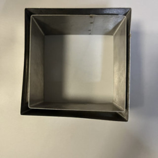 İkili kare pasta kalıbı