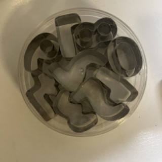 9lu metal rakam set kopat kalıp