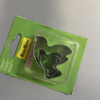 Mini 3lü kuş şeklinde kalıp metal