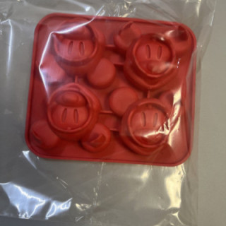 Kırmızı 4lü bölümlü Mickey mouse kalıp