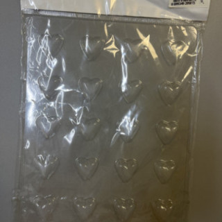 Kalp şekilli pet çikolata kalıbı