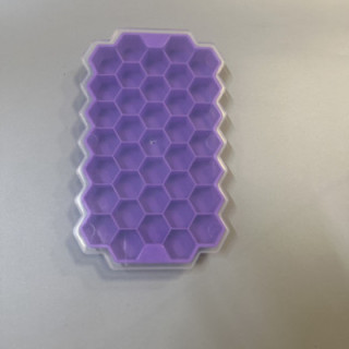 Mor renk silikon petek buz kalıbı